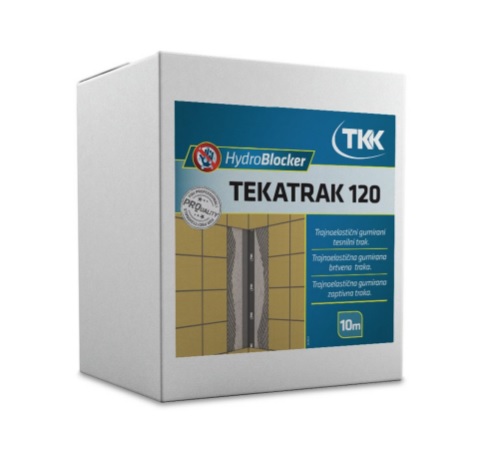 Лента за хидроизолация с мрежа Tekatrak 120 – 50 м – (ТКК)