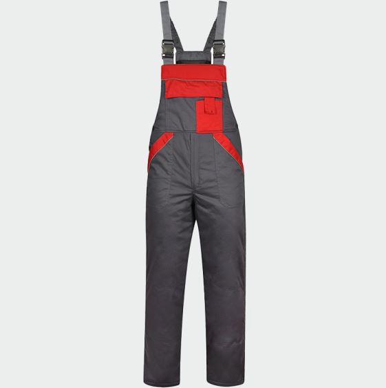 Гащеризон зимен ZEUS т.сиво с червено – XXL – (Bwolf)