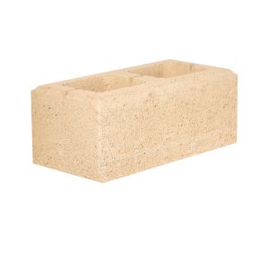 Основно блокче 40 x 20 x 16  – система за ограда RAINBOW бежов (Земелрок)