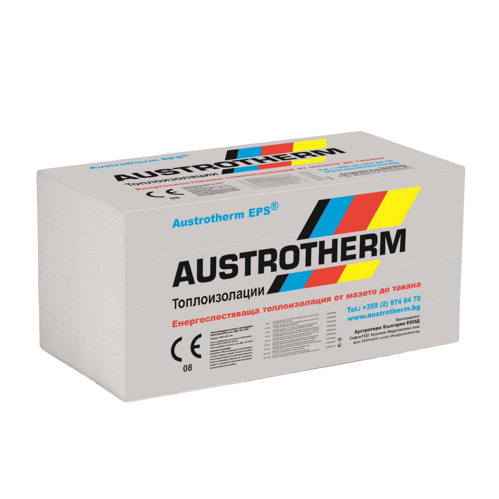 Топлоизолация EPS F – 5/50/100 см (Аустротерм)