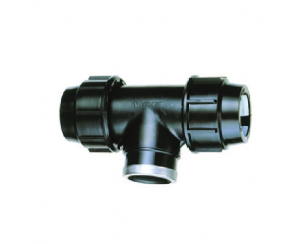Тройник PE Ф25/1′ ж/25